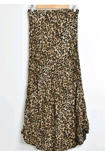 Sexy Leopard Print Tree Of Life Skirt. Size M. Lovely - Picture 1 of 7