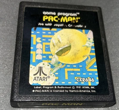 Pac-Man ~Atari 2600~UNTESTED~#J238 - Image 1 of 2
