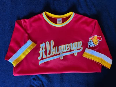 Albuquerque Dukes Replica OT Pullover Jersey Mens Size XL *Read Description* - Image 1 of 4