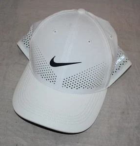 Nike Dri Fit ADV White M/L Club Cap Tennis Activewear Snapback - Bild 1 von 5