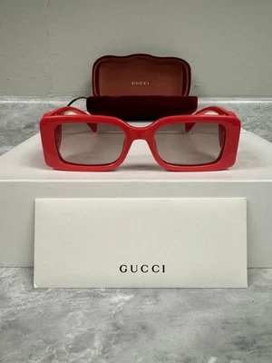 GUCCI | NUEVO | 1325S | 1325S - 005 | ROJO | MARRÓN DEGRADADO Foto 1 de 4