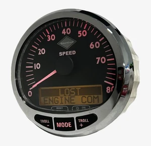 Mercury Smartcraft 79-889223 A11, ( New LCD) SC1000 Speedometer Gauge - Picture 1 of 5