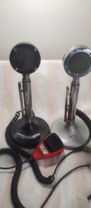 GROUP OF THREE ASTATIC MICROPHONES FOR HAM OR CB RADIO - Zdjęcie 1 z 7