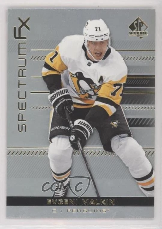 2019-20 SP Authentic Spectrum FX Veterans Bounty Scratched Evgeni Malkin #S-24 - Image 1 of 2