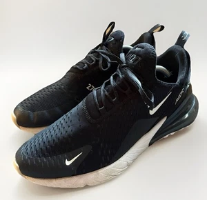 Nike Air Max 270 Schuhe Herren Größe 12 Schwarz Weiß AH8050-002 Laufen Turnschuhe - Bild 1 von 9