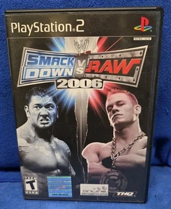 WWE SmackDown vs. Raw 2006 (PlayStation 2, 2005) CIB  - Bild 1 von 4