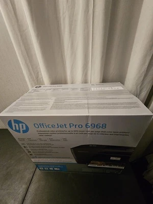 BRAND NEW HP OfficeJet Pro 6968 All-in-One wireless Printer - Image 1 of 4