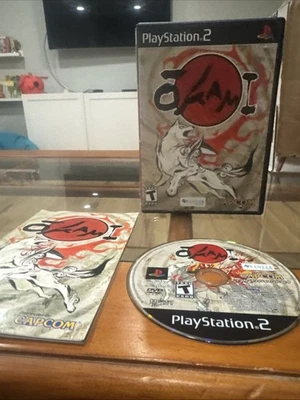 Okami - Sony PlayStation 2 (2006) (SLUS-21115). Tested. CIB. Very Good Condition - Image 1 of 2
