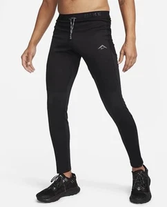 Nike Trail Lunar Ray Winterized Running Tights Black Multi Sizes FB8599-010 - Picture 1 of 5