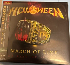 Helloween March Of Time The Best Of 40 Years 3CD Greatest Hits Album - Picture 1 of 2