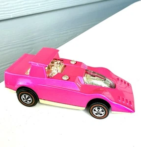 Hot Wheels Redline 1970 Sizzlers Spoil Sport in Hot Pink Made In Mexico Original - Foto 1 di 12