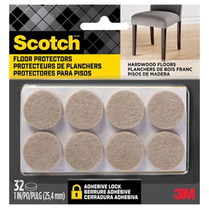 Scotch Filzpads: 1 Zoll / 32er Pack (beige) - Bild 1 von 9