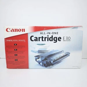 Cartuccia toner inchiostro nero originale Canon E 30 alta resa 4000 pagine - Foto 1 di 7
