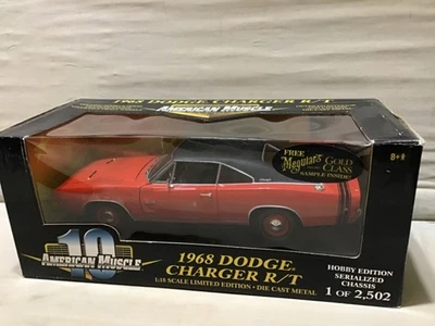 ЗАРЯДНОЕ УСТРОЙСТВО R/T КРАСНОЕ 1968 DODGE HEMI ERTL АМЕРИКАНСКИЕ МЫШЦЫ 1/18 ЛИТОЕ 36512 дефект читать - Изображение 1 из 4