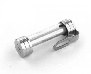 MAD Porte vignette assurance Alu couleur chrome ( moto custom sportive trike ) - Imagen 1 de 3