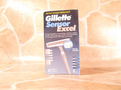 Gillette Sensor Excel  Rasierer+ Klinge mit OVP NEU - Bild 1 von 2