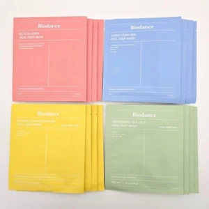 [Biodance] Bio-Collagen / Hydro Cear-Nol Real Deep Mask 34g*4EA - Picture 1 of 14