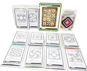 Many Paths All Around 66 X 85" Quilt Kit Block Of The Month #1-8,10-11,Template - Picture 1 of 15