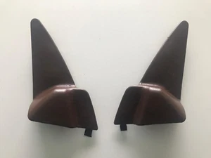 Außenspiegel Abdeckung innen Spiegel links + rechts BRAUN für Mercedes W124 NEU - Picture 1 of 3