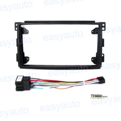 Cuadro de tablero estéreo de radio de coche de 9"" bisel de fascia para Benz Smart Fortwo 2006~09 Foto 1 de 4