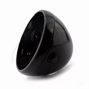Motorrad 7" Scheinwerfer Gehäuse Schale Eimer Seitenhalterung Lampe LED für Harley - Bild 1 von 7