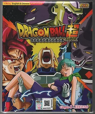 Dragon Ball Super Complete TV Series Vol.1-131 End (Anime DVD) English Subtitle - Image 1 of 3