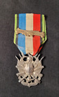 Mdaille insigne de Vtran agrafe Guerre 1914-1918 WW1 French Veteran Medal