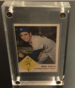Sandy Koufax 1963 Fleer - Picture 1 of 3