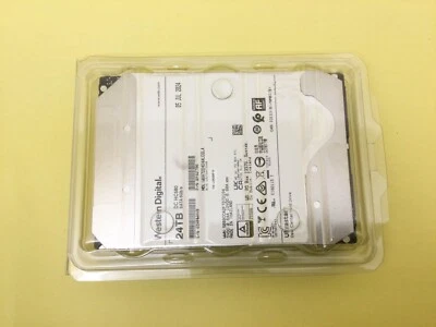 WD Ultrastar DC HC580 24TB 7.2K SATA 6Gb/s 512MB 3.5" HDD WUH722424ALE6L4 Nuevo Foto 1 de 3