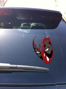 30-60 Deadpool Eyes Spritzfenster Vinyl Aufkleber Aufkleber Marvel Wade Wilson - Bild 1 von 1