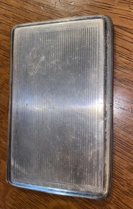 Vintage Elgin American Sterling Silber Zigarettenetui Box Etui - Bild 1 von 12