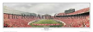 Póster panorámico Wisconsin Badgers Camp Randall 2005 zona final sin marco 5043 - Imagen 1 de 1