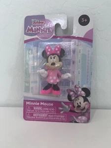 Disney Junior Collectible 3" Minnie Mouse Figurine Polka Dot Skirt by Just Play - Picture 1 of 3