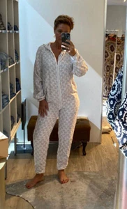 SONDERAKTION Unisex Schlafanzug, Strampler,  Pyjama aus Bambus-Baumwolle Igel - Bild 1 von 2