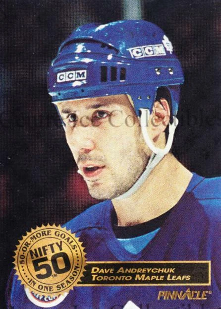 1993-94 Pinnacle Nifty Fifty #11 Dave Andreychuk - Image 1 of 1