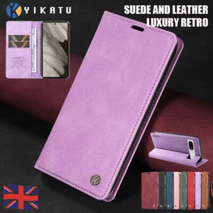 Magnetic Leather Flip Case Wallet Cover For Google Pixel 9A 8A 7A 6 7 8 9 Pro XL - Picture 1 of 112