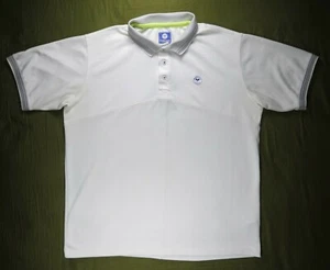 Wimbledon Performance Tennis Grand Slam Polo Shirt L Racket Championship Federer - Picture 1 of 9