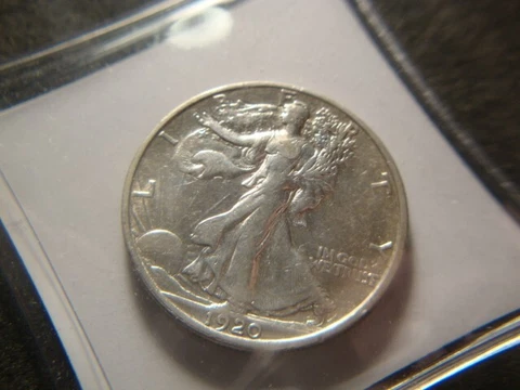 1920-S XF AU Walking Liberty Half Dollar Nice Collector Coin RXR OHX Cover