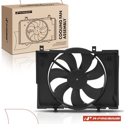 Conjunto de ventilador de refrigeración de radiador A-Premium con cubierta para Chrysler Crossfire 2004 2005 Foto 1 de 4