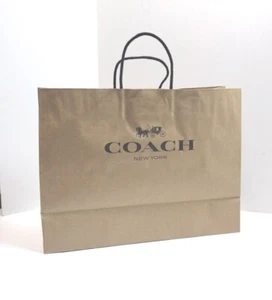 Coach hellbraun Einkaufstasche groß 16x12x6 Zoll - Bild 1 von 4