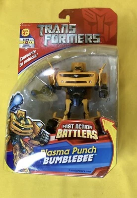Transformers 2007 Movie Fast Action Battlers Plasma Punch Bumblebee MOC - Image 1 of 4