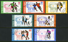 Togo 669-673,C105-C106, CTO. Omnisport Stadium.Soccer,Volleyball,Basketball,1969