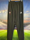 Celta Vigo Training Football Soccer Pants Black Adidas Nylon Mens Size M