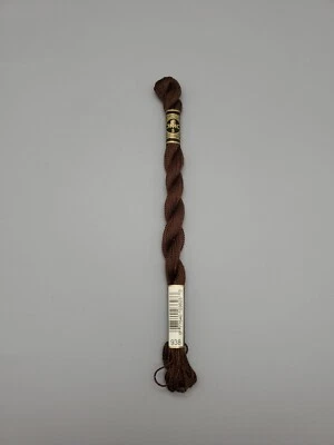 DMC Perle Cotton Skein Size 5 27.3yd 938 Needlepoint Embroidery, Crewel - Image 1 of 4