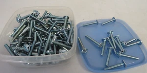Job lot of 120 silver coloured bolt screws - Picture 1 of 4