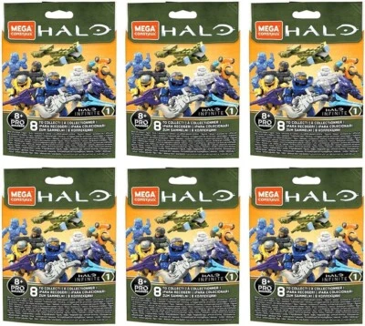 MEGA Construx  Halo Infinite Series 1 (Lot of 6 Random Blind Bags) - Image 1 of 2
