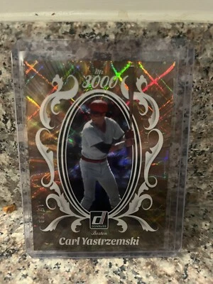 Carl Yastrzemski 2023 Panini Donruss Mr. 3000 #M3K-15 Silver Parallel/99 SP Foto 1 de 2