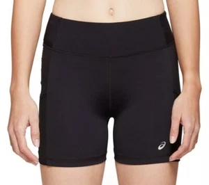 NWT Women's ASICS Mesh-Pocket 4" Fitted Shorts Oxford Size M - Picture 1 of 2
