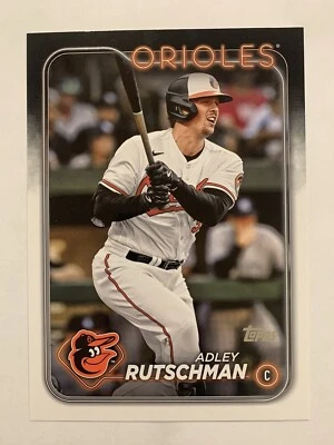 2024 Topps Series 1 Adley Rutschman Super Box Oversized Card OTB-16 Orioles - Image 1 of 2