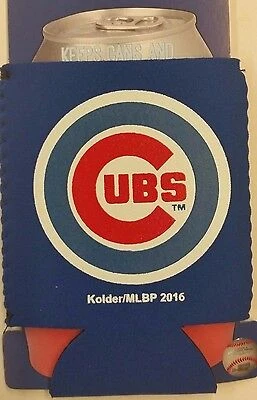 MLB Chicago Cubs BLUE Can Cooler, Coozie, Koozie, NEW (Set of 2) Cover